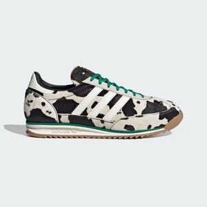 Adidas SL 72 OG Cow Hair Black White Green Women’s Size 7 Sneakers